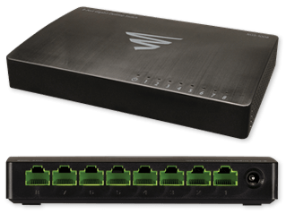 Luxul XGS-1008 Switch Gigabit de 8 puertos